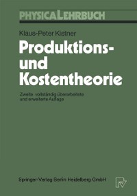 Cover Produktions- und Kostentheorie