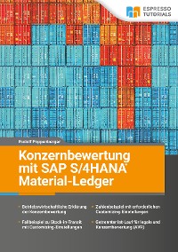 Cover Konzernbewertung mit SAP S/4HANA Material-Ledger
