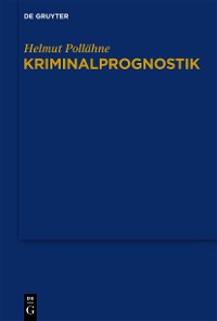 Cover Kriminalprognostik