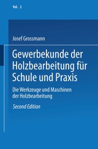 Cover Gewerbekunde der Holzbearbeitung für Schule und Praxis