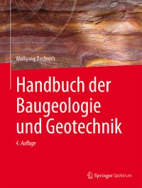 Cover Handbuch der Baugeologie und Geotechnik