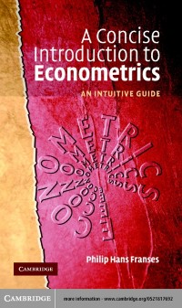 Cover Concise Introduction to Econometrics