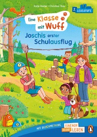 Cover Penguin JUNIOR – Einfach selbst lesen: Eine Klasse mit Wuff - Joschis erster Schulausflug (Lesestufe 2)