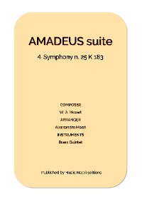 Cover AMADEUS suite - 4. Symphony n. 25 K 183