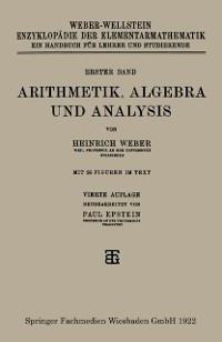 Cover Arithmetik, Algebra und Analysis