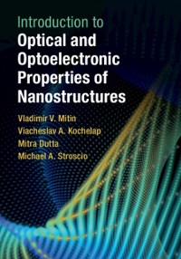 Cover Introduction to Optical and Optoelectronic Properties of Nanostructures