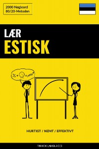 Cover Lær Estisk - Hurtigt / Nemt / Effektivt