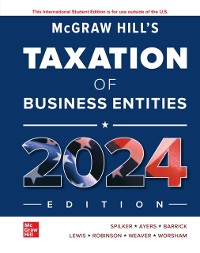 Cover McGraw-Hill's Taxation of Business Entities 2024 Edition ISE