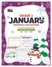 Cover January Monthly Collection, Grade 1