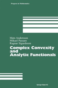 Cover Complex Convexity and Analytic Functionals