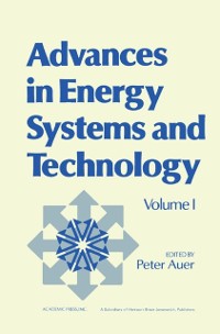 Cover Advances in Energy Systems and Technology