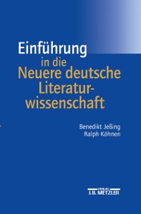 Cover Einführung in die Neuere deutsche Literaturwissenschaft