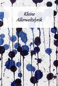 Cover Kleine Allerweltslyrik