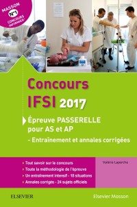 Cover Concours IFSI 2017. Épreuve passerelle pour AS et AP