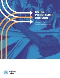 Cover Notre Programme Commun - Rapport du Secrétaire général
