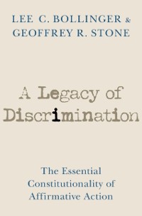Cover Legacy of Discrimination