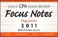 Cover Wiley CPA Examination Review Focus Notes