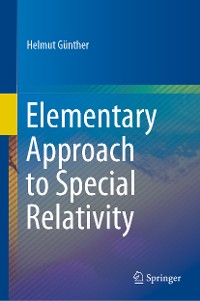 Cover Elementary Approach to Special Relativity