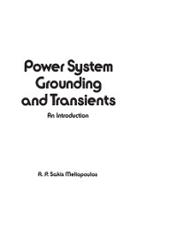 Cover Power System Grounding and Transients