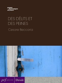 Cover Des délits et des peines