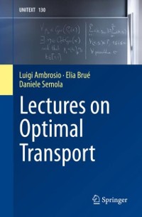 Cover Lectures on Optimal Transport