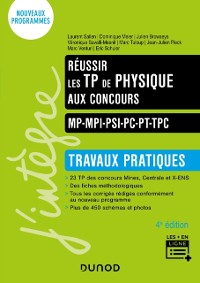 Cover Reussir les TP de Physique aux concours - 4e ed.