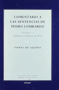 Cover Comentario a las sentencias de Pedro Lombardo I/2