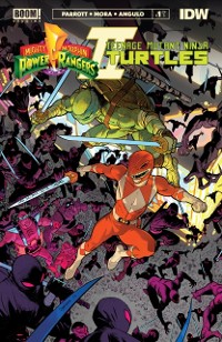 Cover Mighty Morphin Power Rangers/ Teenage Mutant Ninja Turtles II #1