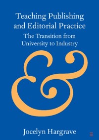 Cover Teaching Publishing and Editorial Practice