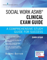 Cover Social Work ASWB Clinical Exam Guide, Second Edition