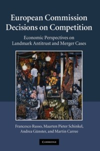 Cover European Commission Decisions on Competition