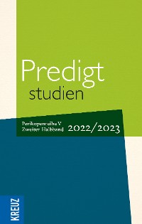 Cover Predigtstudien 2022/2023 - 2. Halbband