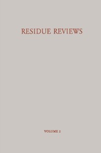 Cover Residue Reviews  / Ruckstands-Berichte