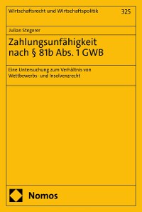 Cover Zahlungsunfähigkeit nach § 81b Abs. 1 GWB