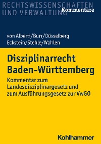 Cover Disziplinarrecht Baden-Württemberg