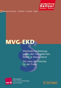 Cover Mitarbeitervertretungsgesetz der Evangelischen Kirche in Deutschland, MVG-EKD