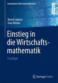 Cover Einstieg in die Wirtschaftsmathematik