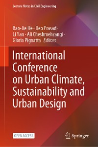 Cover International Conference on Urban Climate, Sustainability and Urban Design