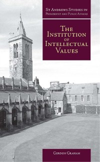 Cover Institution of Intellectual Values