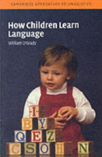 Cover How Children Learn Language