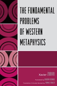 Cover Fundamental Problems of Western Metaphysics