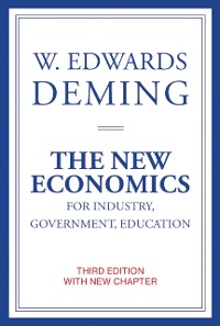 Cover New Economics for Industry, Government, Education, third edition