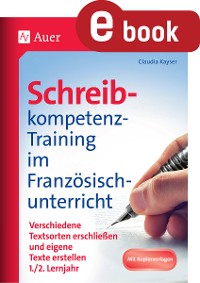 Cover Schreibkompetenz-Training im Französischunterricht