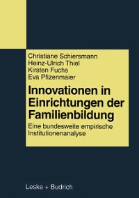 Cover Innovationen in Einrichtungen der Familienbildung