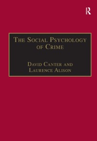Cover Social Psychology of Crime