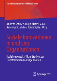 Cover Soziale Innovationen in und von Organisationen