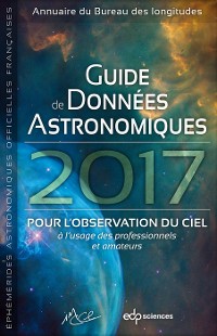 Cover Guide de données astronomiques 2017