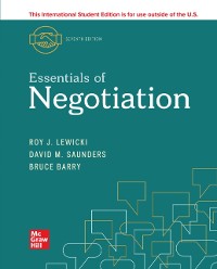 Cover Essentials of Negotiation ISE