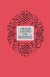 Cover Giraldi Cinthio on Romances