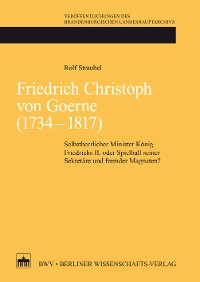 Cover Friedrich Christoph von Goerne (1734 - 1817)